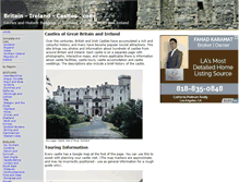 Tablet Screenshot of britainirelandcastles.com